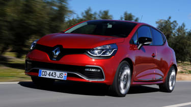 Renaultsport Clio 200 EDC Lux front tracking
