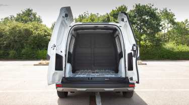 Nissan Townstar EV - rear static (doors open)