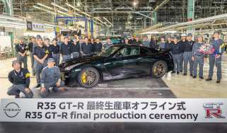 R35 Nissan GT-R final car is built