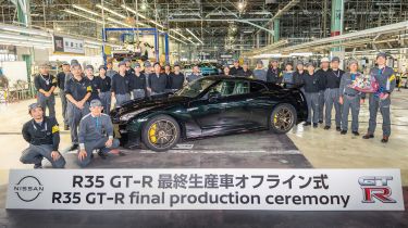 R35 Nissan GT-R final car is built