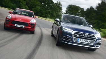 Porsche Macan GTS vs Audi SQ5 - head to head teaser