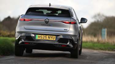 Renault Megane - rear cornering 