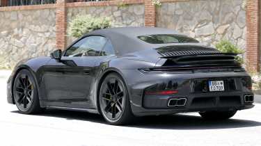 Porsche 911 Turbo Cabrio - rear angled