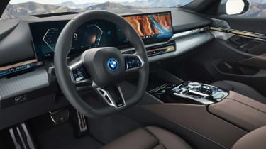 BMW i5 - steering wheel