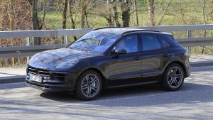 Porsche Macan spy shot