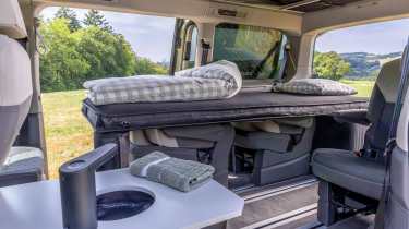 VW California Beach - seats folded