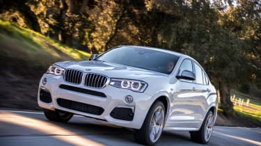 BMW X4 M40i - front tracking
