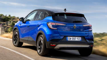 Renault Captur facelift - rear action