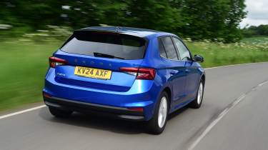 Skoda Fabia - rear tracking