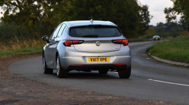Vauxhall Astra - Rear Cornering