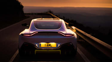 Aston Martin Vantage - full rear dusk