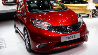 New Nissan Note front
