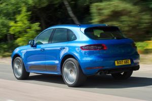 Used Porsche Macan - rear action