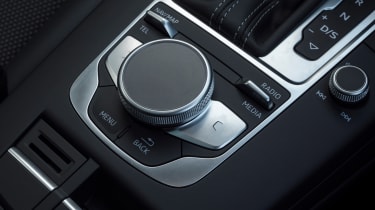 Audi A3 infotainment dial