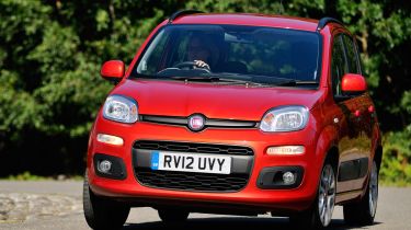 Fiat Panda TwinAir front cornering