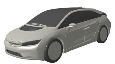 BMW i car patent images - front quarter