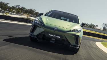 New MG4 - front cornering