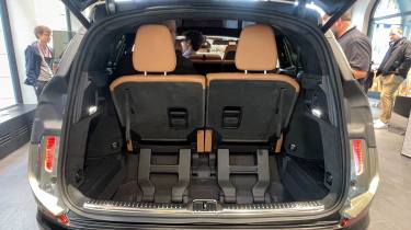 Lucid Gravity - boot (rear seats up)