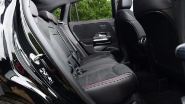 Mercedes GLA - rear seats