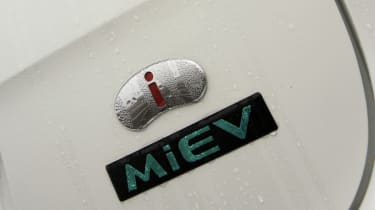 Mitsubishi i-MiEV badge