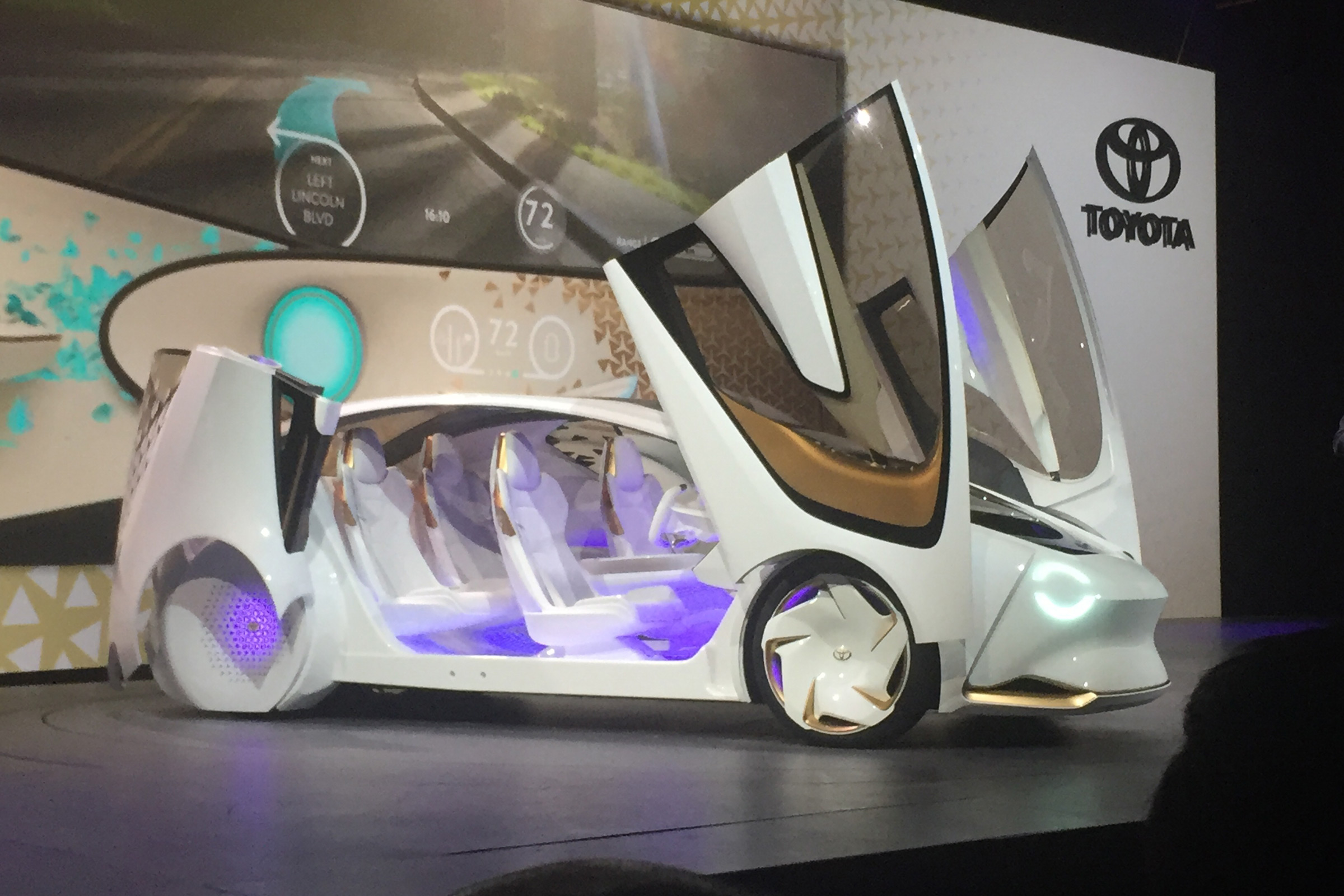Toyota Concepti showcases incar artificial intelligence at CES Auto