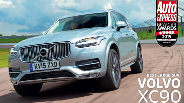 Large Suv Of The Year 2015 Volvo Xc90 Auto Express