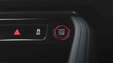 Audi Q5 - start/stop button