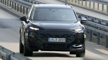 Audi Q3 testing - front headshot