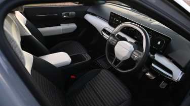 Kia EV4 - interior, front 
