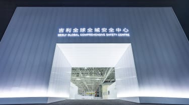 Geely safety testing centre - cold weather testing facility