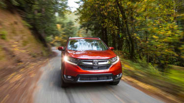 New Honda CR-V - front tracking