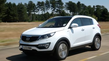 Kia Sportage KX-3 Nav 134 front action