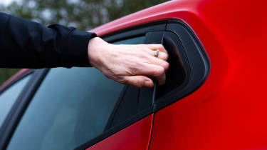Renault Clio E-Tech - rear nearside passenger exterior door handle