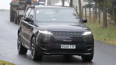 Range Rover Sport Electric spy shot - front end