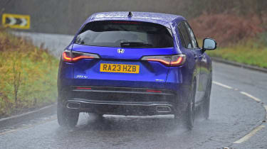 Honda ZR-V eHEV Sport long termer - rear action