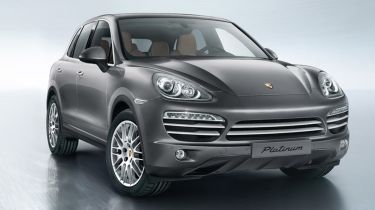 Porsche Cayenne Platinum Edition front