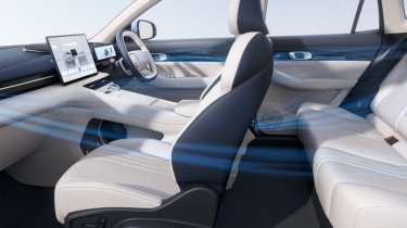 Geely EX5 - seats