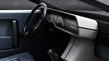 Hyundai Pony Coupe concept - interior