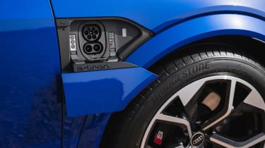 Audi SQ8 Sportback e-tron - charging socket
