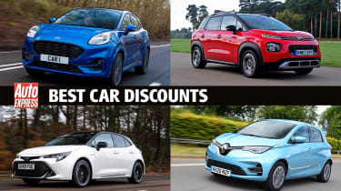 UK&#039;s biggest new car discounts - header