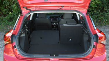 Hyundai i20 Turbo Edition - boot space