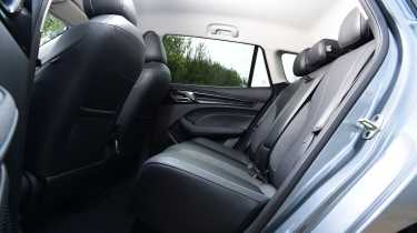 Used MG5 EV - rear seats