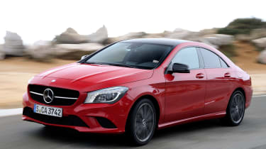 Mercedes CLA front tracking