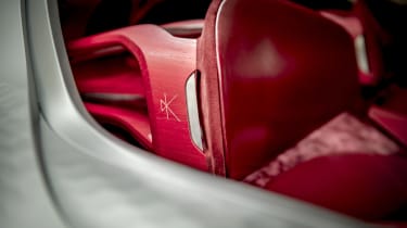 Renault Trezor concept seat detail