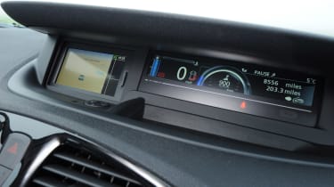 Renault Scenic interior screen