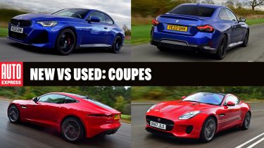 New BMW 2 Series vs used Jaguar F-Type - header