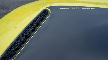New Dodge Charger Super Bee Launch Edition - bonnet details