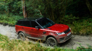 Range Rover Sport - front tracking