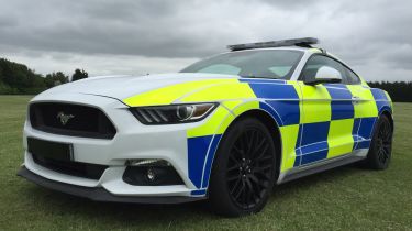 Mustang police car
