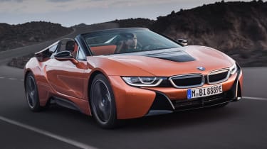 BMW i8 Roadster - front